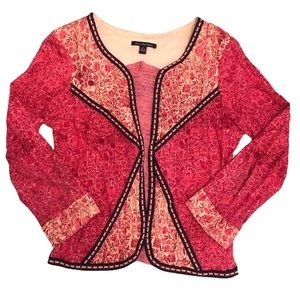 boho american eagle cardigan